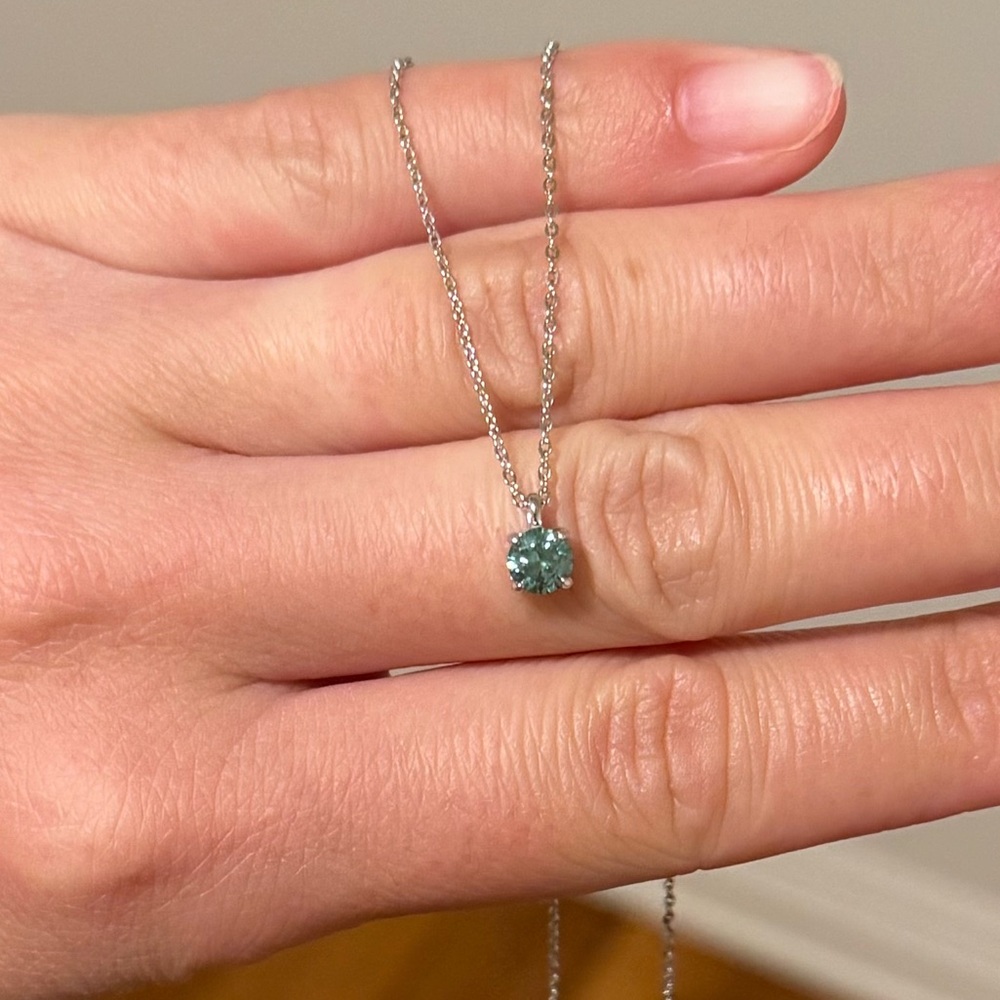 Sapphire Pendant Necklace